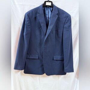 CHAPS Navy Blazer Sport Coat 46L